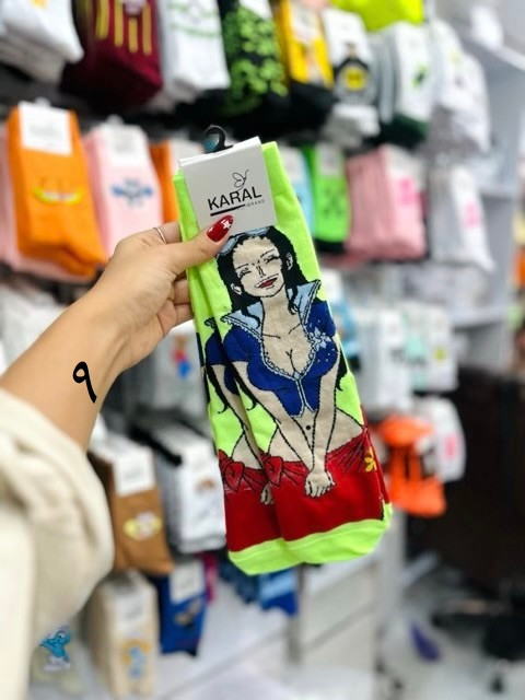 جوراب ساقدار فانتزی یکسره | مجموعه کاراکترهای محبوب